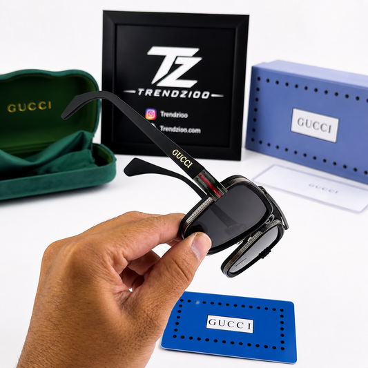 Premium Black Luxury Aviator Shades – UV400 Polarized