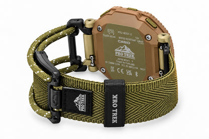 CASIO PRO TREK Olive Green & Brown