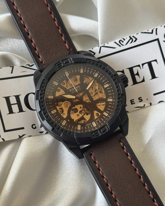 Fossil bronson Brown leather belt