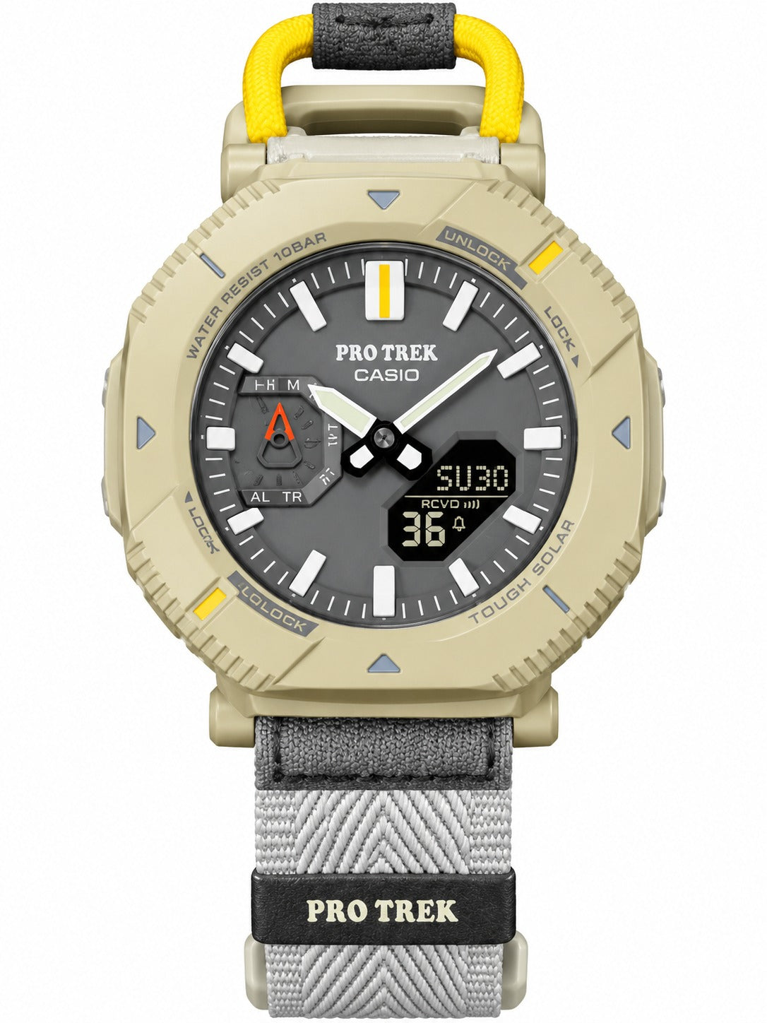 CASIO PRO TREK Sand Beige & Grey