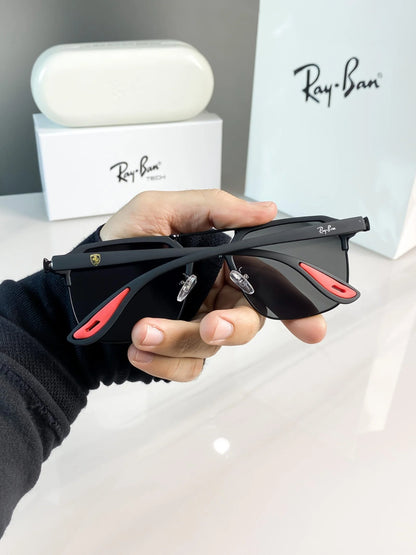 LUXURY SHADES #04 full black premium sunglasses
