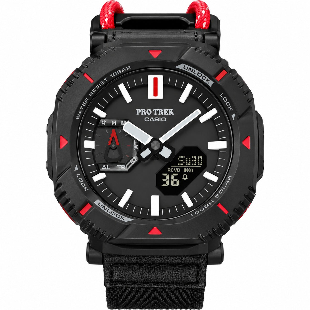 CASIO PROTREK PRJ-B001B-3 Black & Red