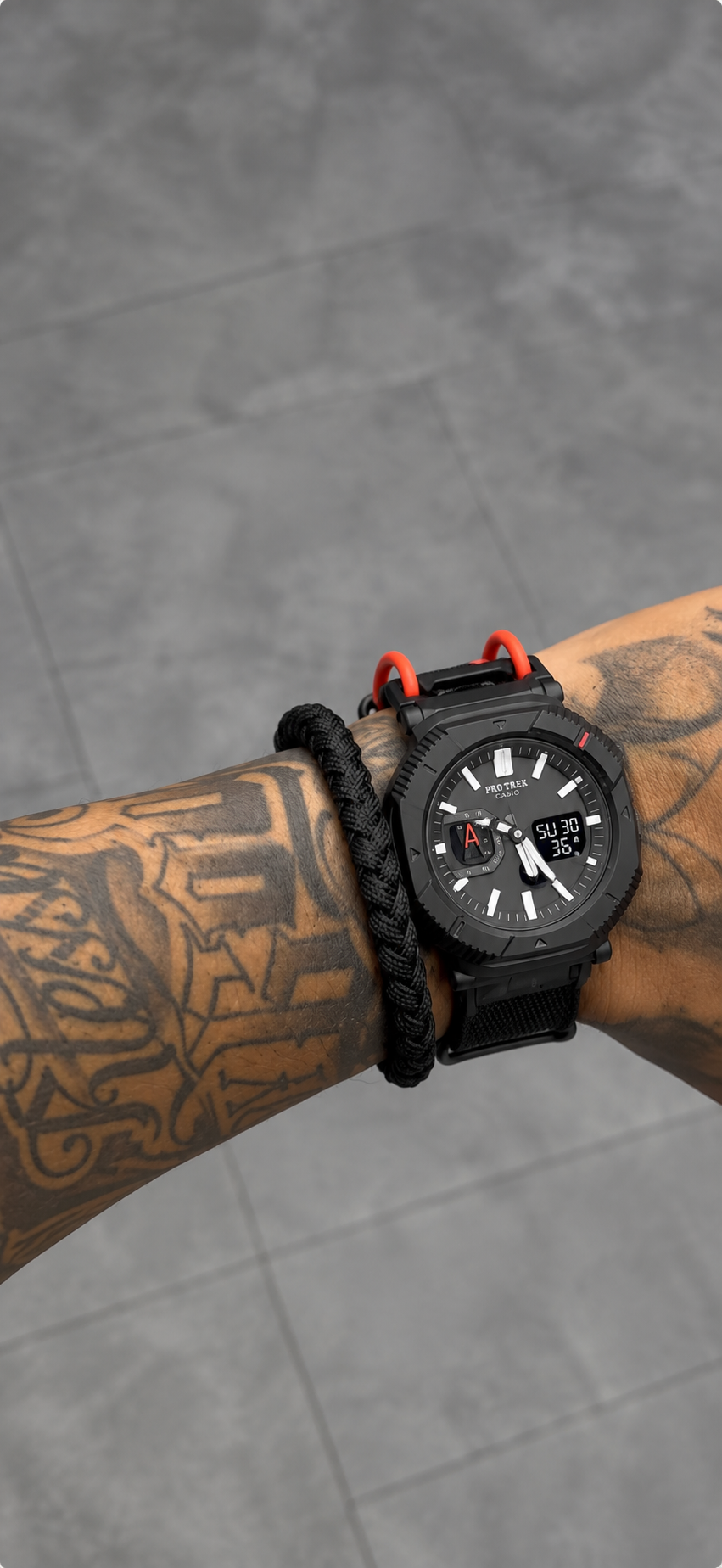 CASIO PROTREK PRJ-B001B-3 Black & Red