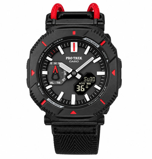 CASIO PROTREK PRJ-B001B-3 Black & Red